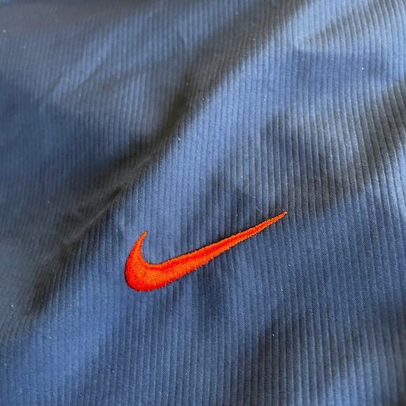 Vintage Illinois Fighting Illini Nike Fit Storm Windbreaker Jacket Large 90s - Picture 3 of 15